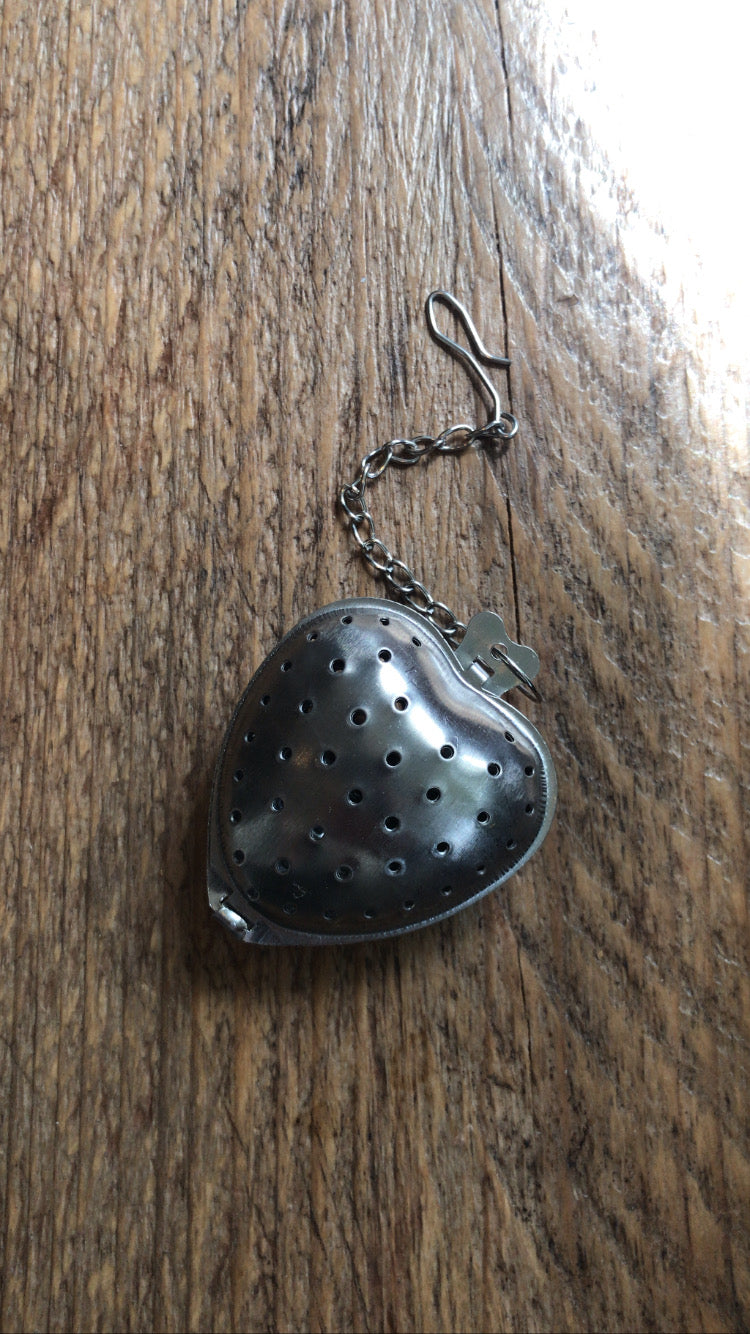 Stainless Steel Heart Mesh Ball Tea Infuser