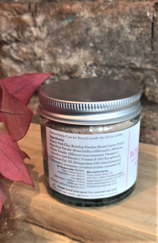 Rose Face Mask - Funky Soap
