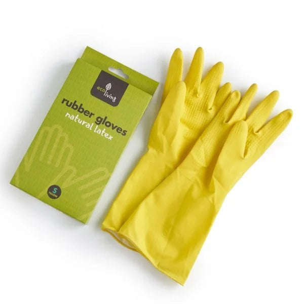 Eco Living Natural Latex Rubber Gloves