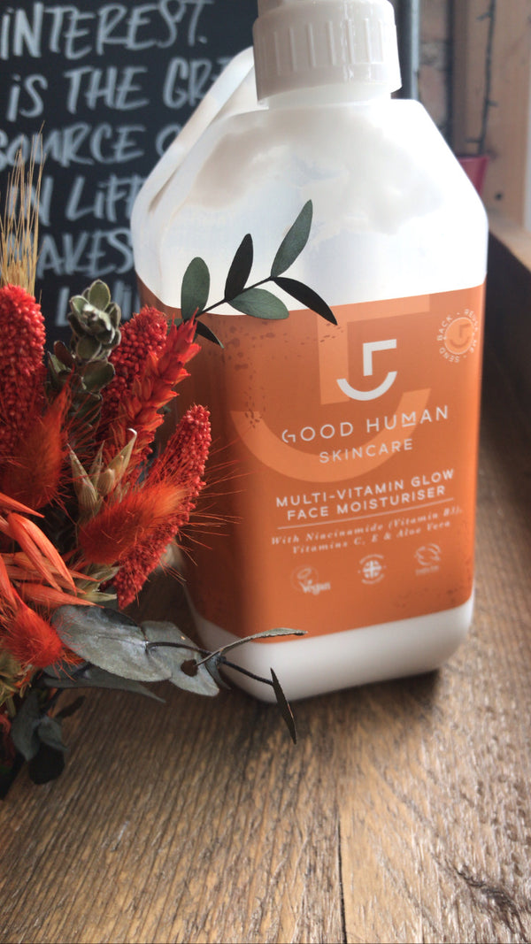 Refill - Multi-Vitamin Glow Moisturiser  (price per 100ml) by Good Human Skincare