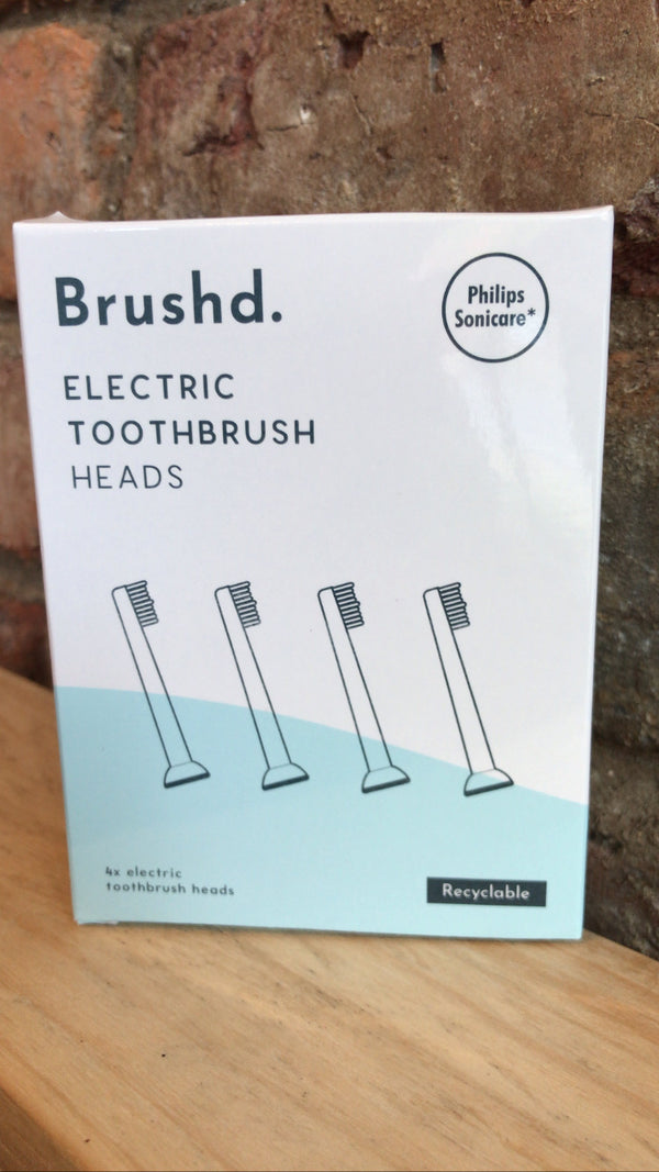 4x Philips Sonicare toothbrush heads