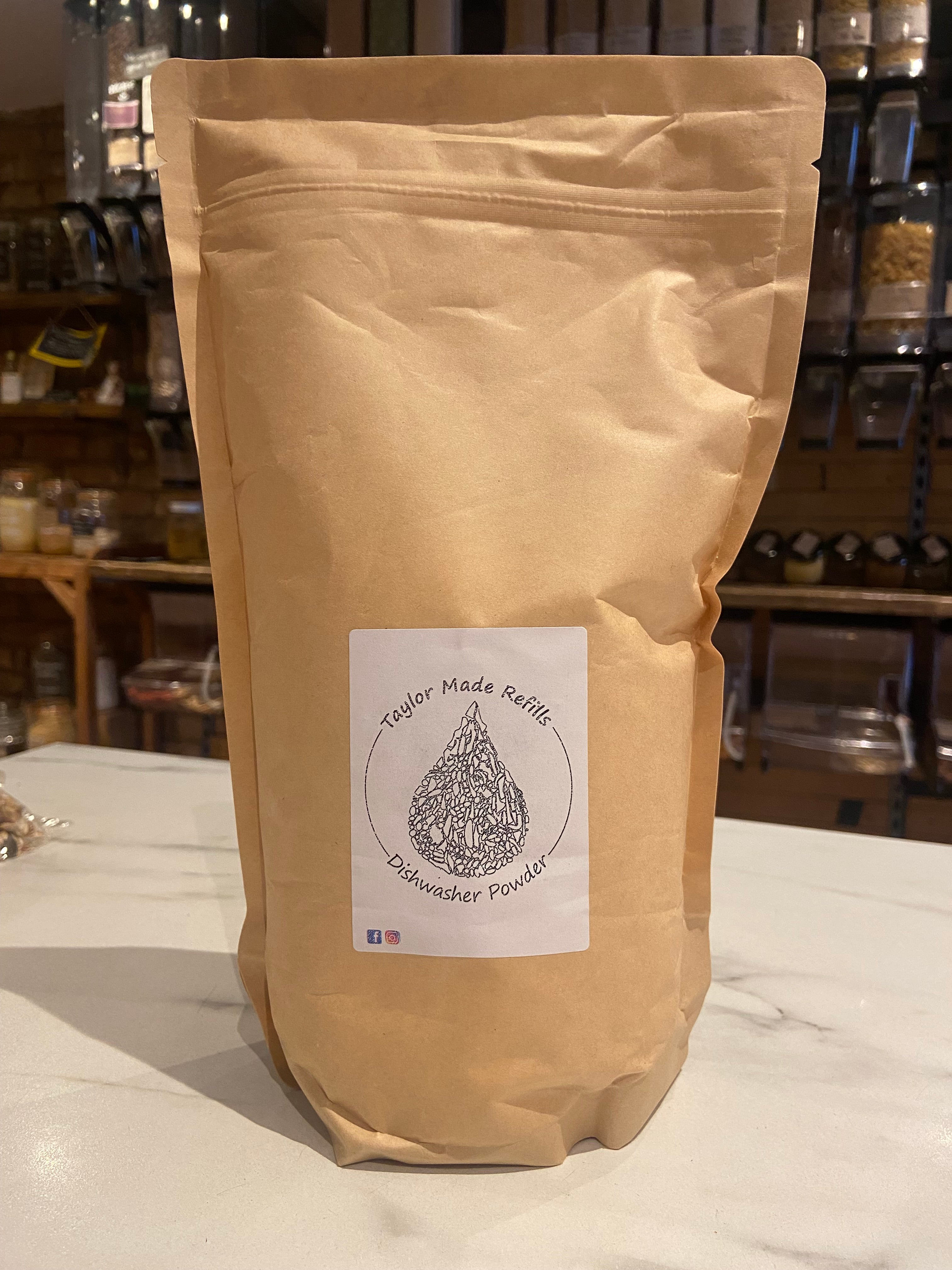 Dishwasher Powder - Taylor Made Refills 1kg