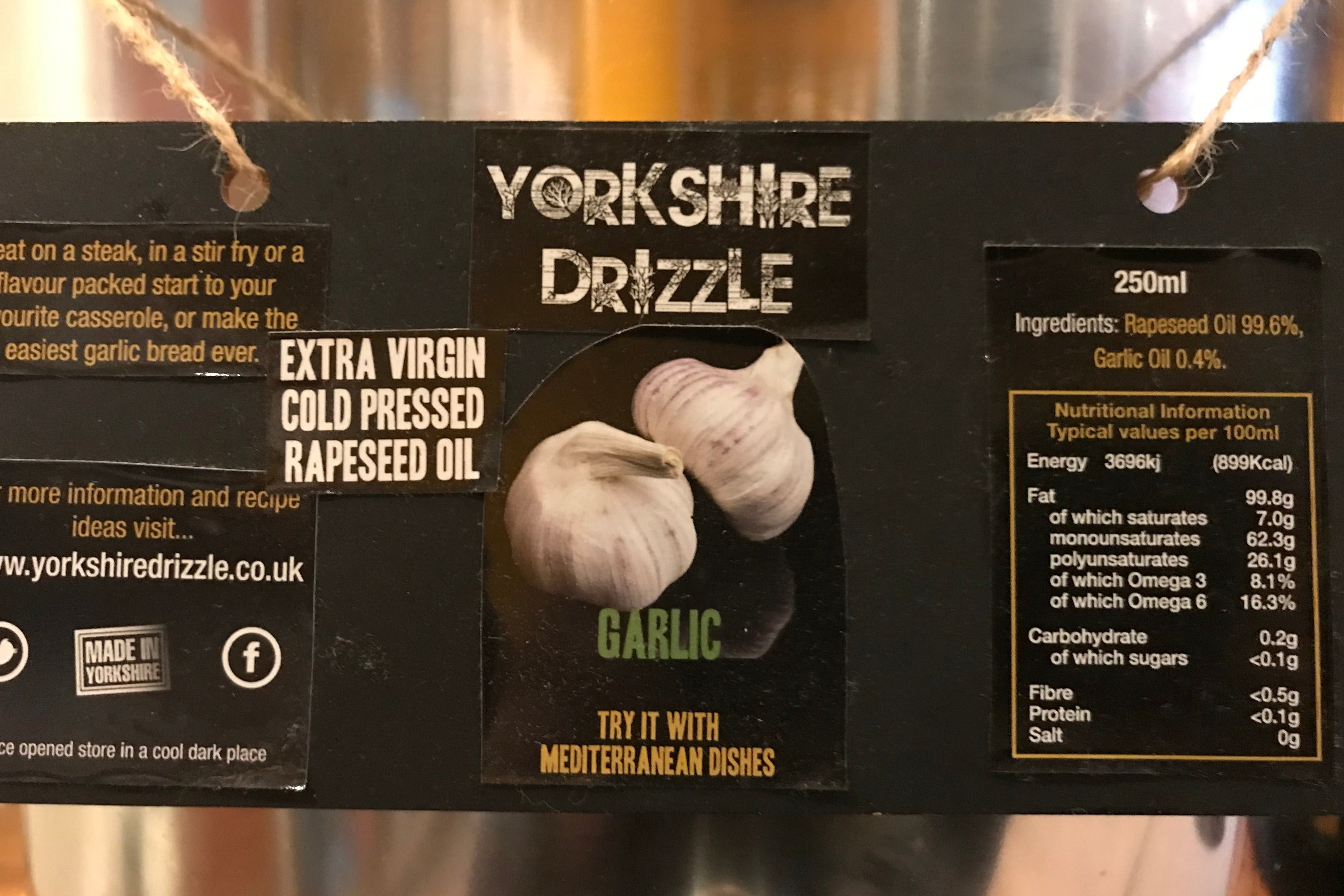 Rapeseed Oil with Garlic (price per 100g)