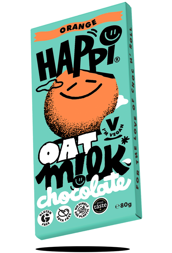Happi oat milk orange chocolate