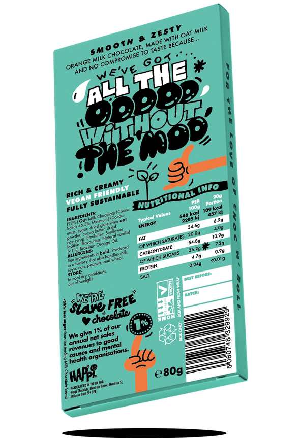 Happi oat milk orange chocolate