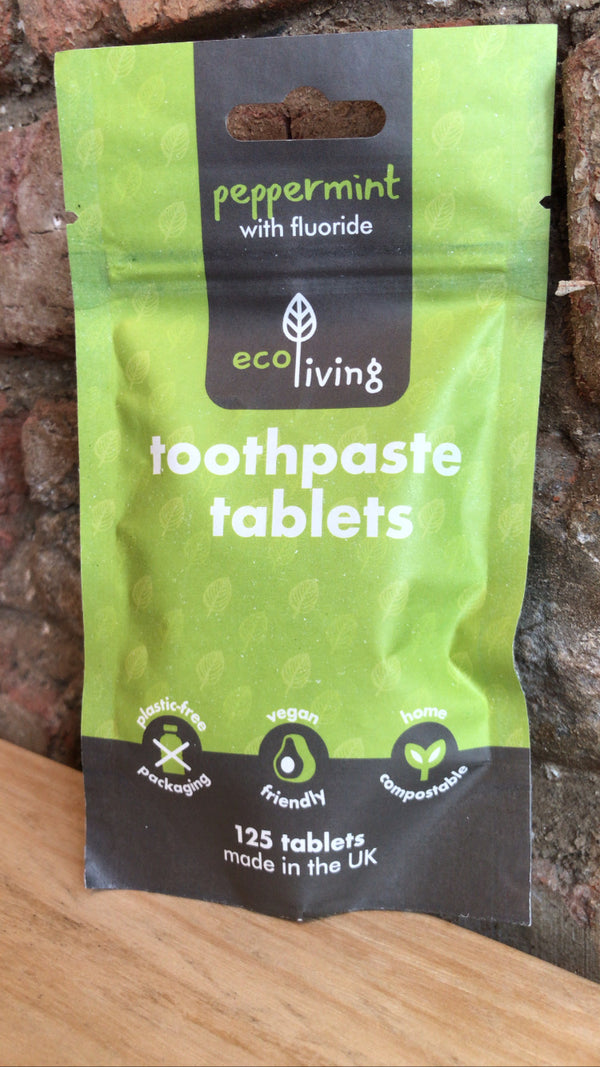 Refill fluoride toothpaste tablets (125 tablets)