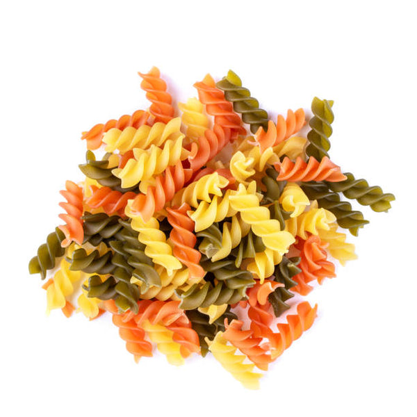 Tri Colour Fusilli (price per 100g)
