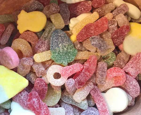 Fizzies (price per 100g)