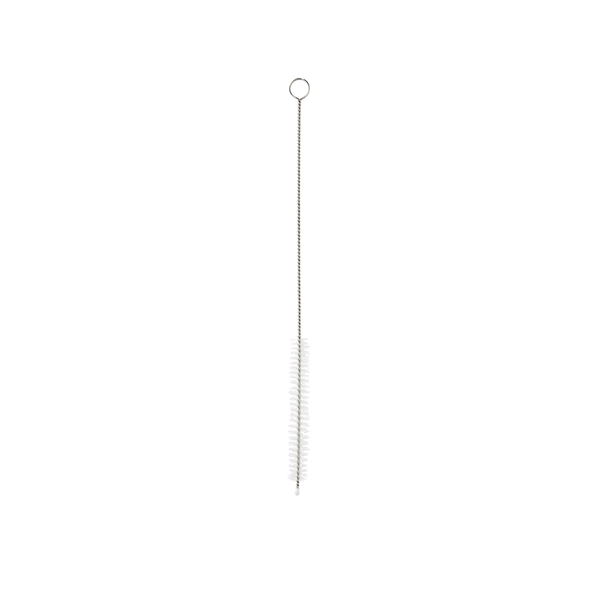Straw cleaning brush